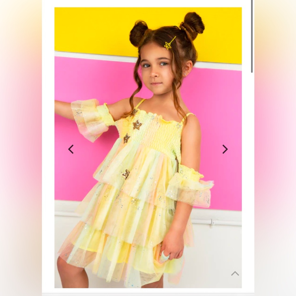 Girls Sara Sara Star Dress